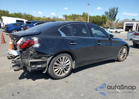2018 Infiniti Q50 Luxe from USA, damaged, VIN JN1EV7AP7JM350153